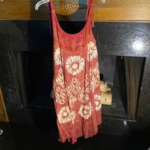 Free people. Beautiful midi dress. Great color.